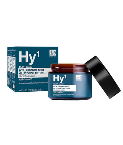Dr Botanicals Hy1 Plant Based Hyaluronic Acid Gluconolactone Hydrating Mask 60ml