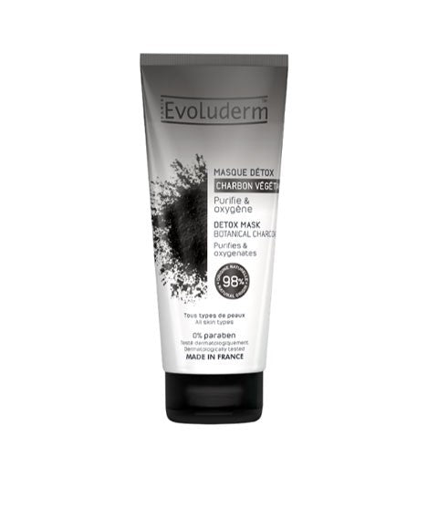 Evoluderm Botanical Charcoal Detox Mask
