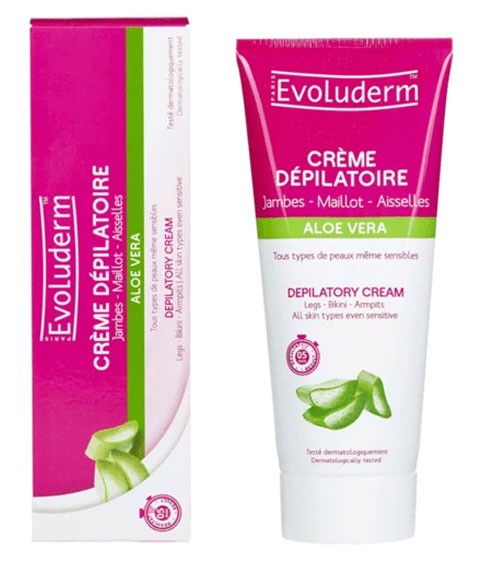 Evoluderm Aleo Vera Depilatory Cream