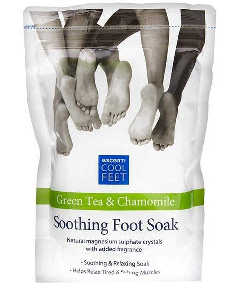 Escenti Cool Feet Green Tea And Chamomile Soothing Foot Soak