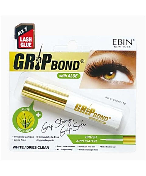 EBIN New York  Grip Bond Aloe White Lash Glue