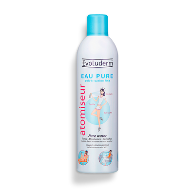 Evoluderm Pure Water Atomizer Spray 400ml / 50ml