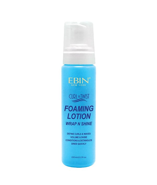 EBIN New York EBIN Curl And Twist Foaming Lotion Wrap N Shine