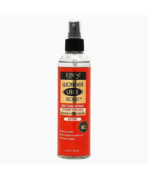 EBIN New York Wonder Lace Bond Melting Spray Extreme Firm Hold Active