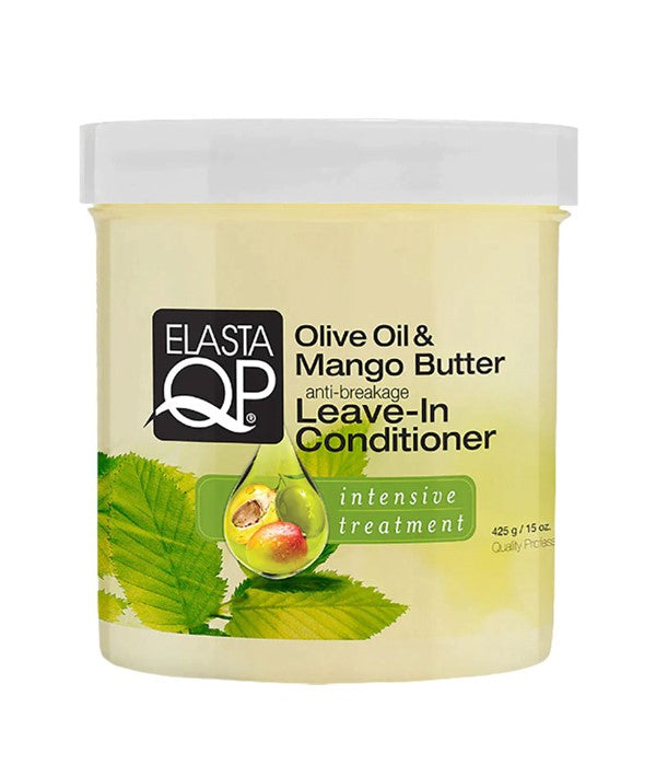 ElastaQP QP Olive Oil And Mango Butter Anti Breakage Leave In Conditioner 