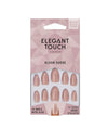 Elegant Touch Blush Suede Nail With Glue 24 Nails