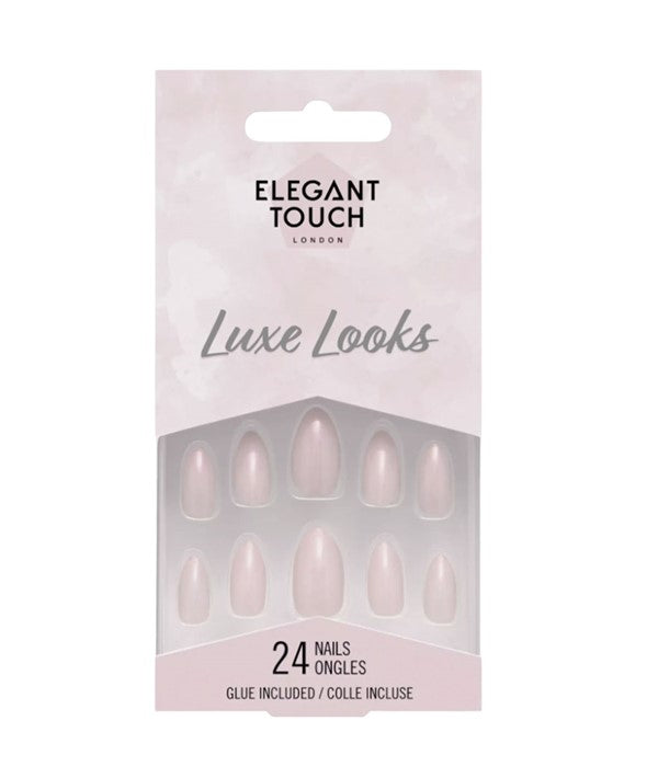 Elegant Touch Luxe Looks Nail With Glue