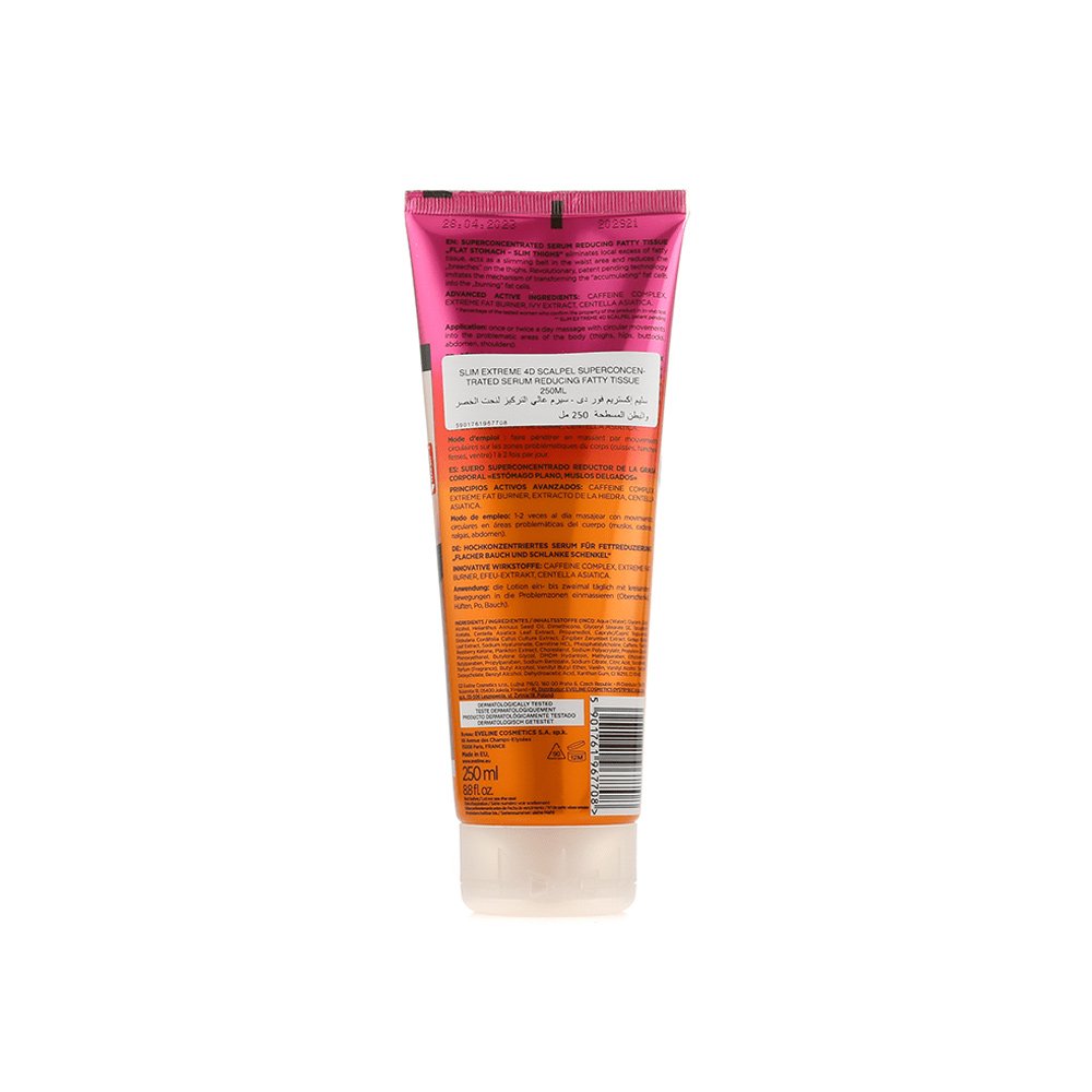 Eveline Slim Extreme 4D Scalpel Super Concentrated Serum Reducing Fatty Tissue