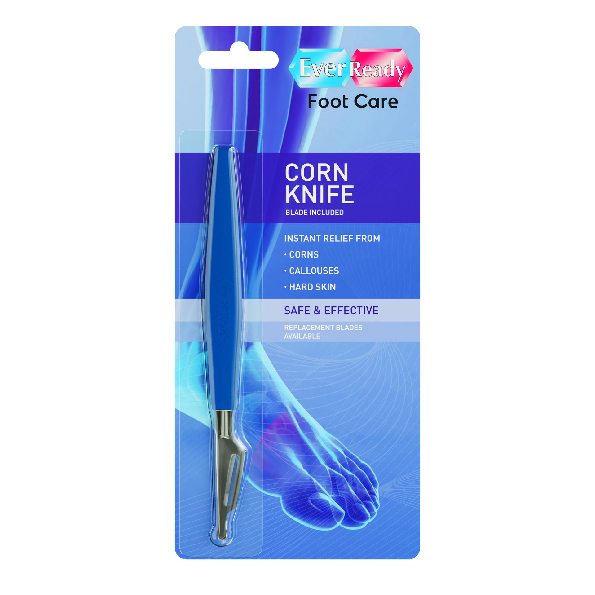 Ever Ready Corn & Callus Remover No Blade Removes Dry Hard Cracked Skin Pedicure
