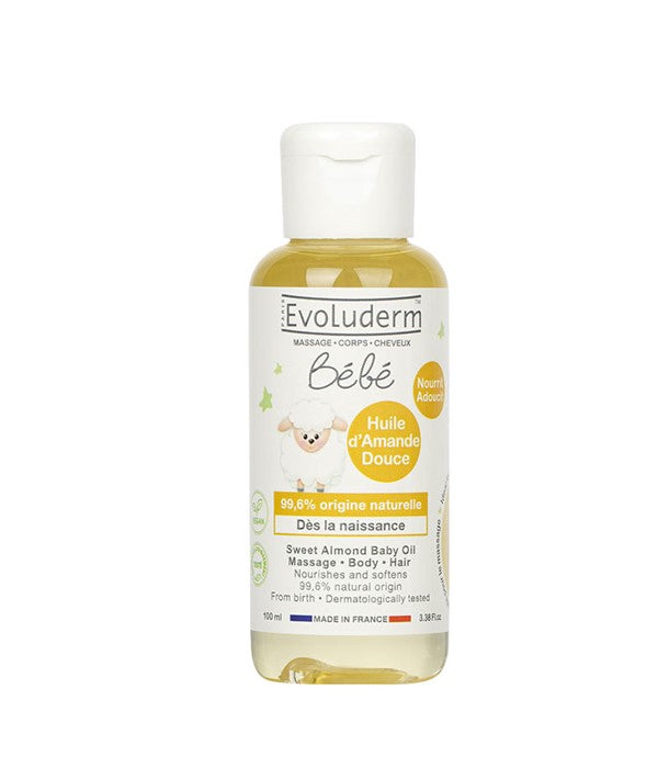 Evoluderm - Bebe Sweet Almond Baby Oil