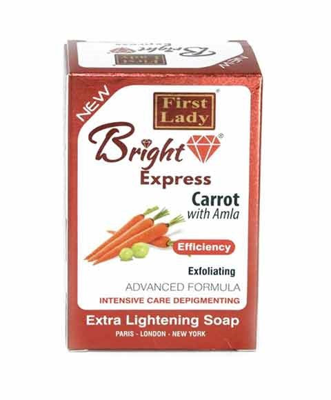 Firstlady Bright Express Carrot With Amla Extra Lightening Soap