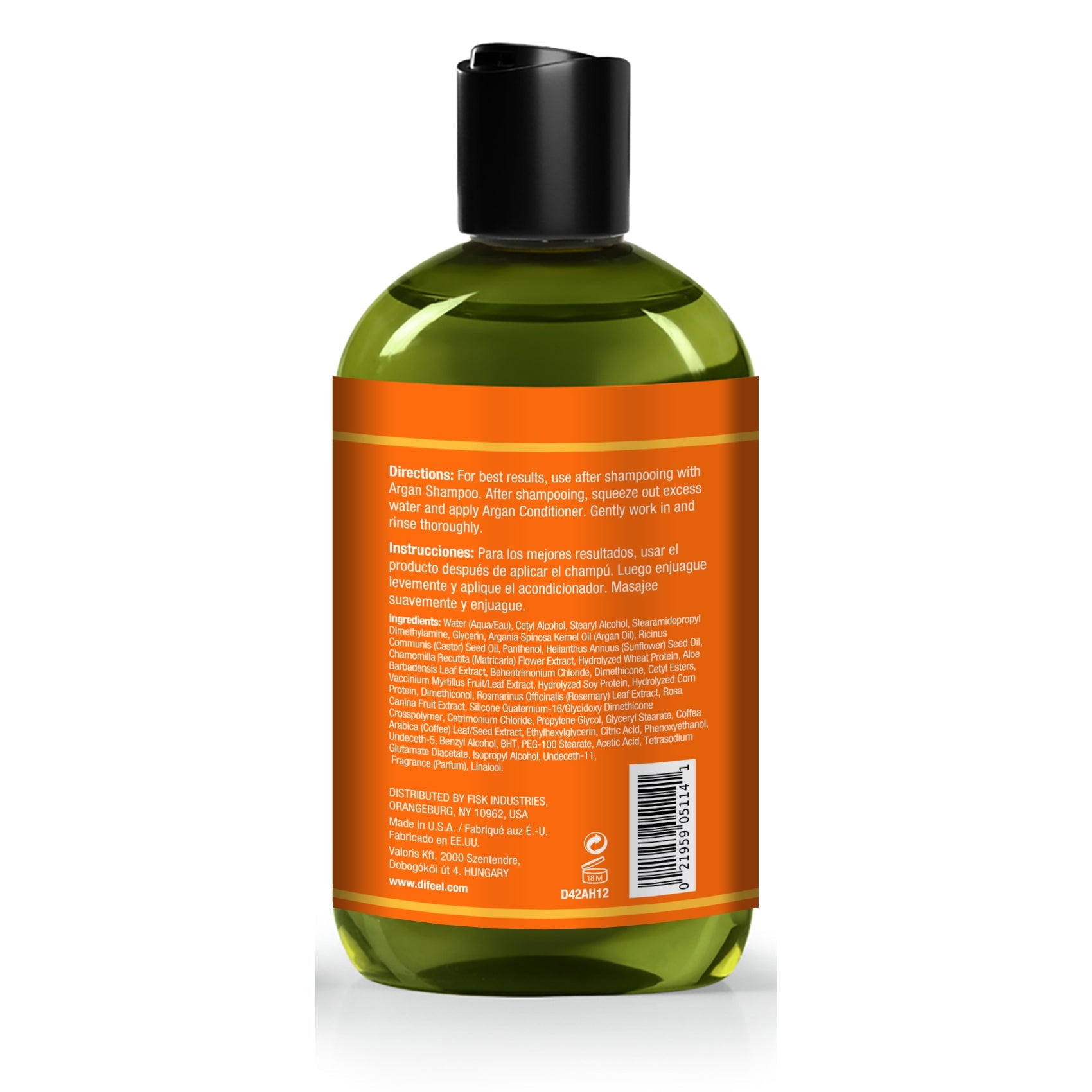 Difeel Argan Hydrating Conditioner 354ml