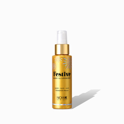 NICKA K NEWYORK Festive Body Illuminizer Gold 100ml