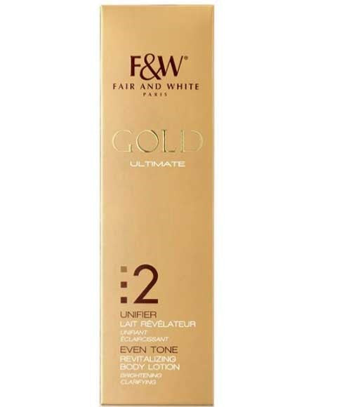 Fair And White Gold Ultimate Even Tone Revitalizing Body Lotion