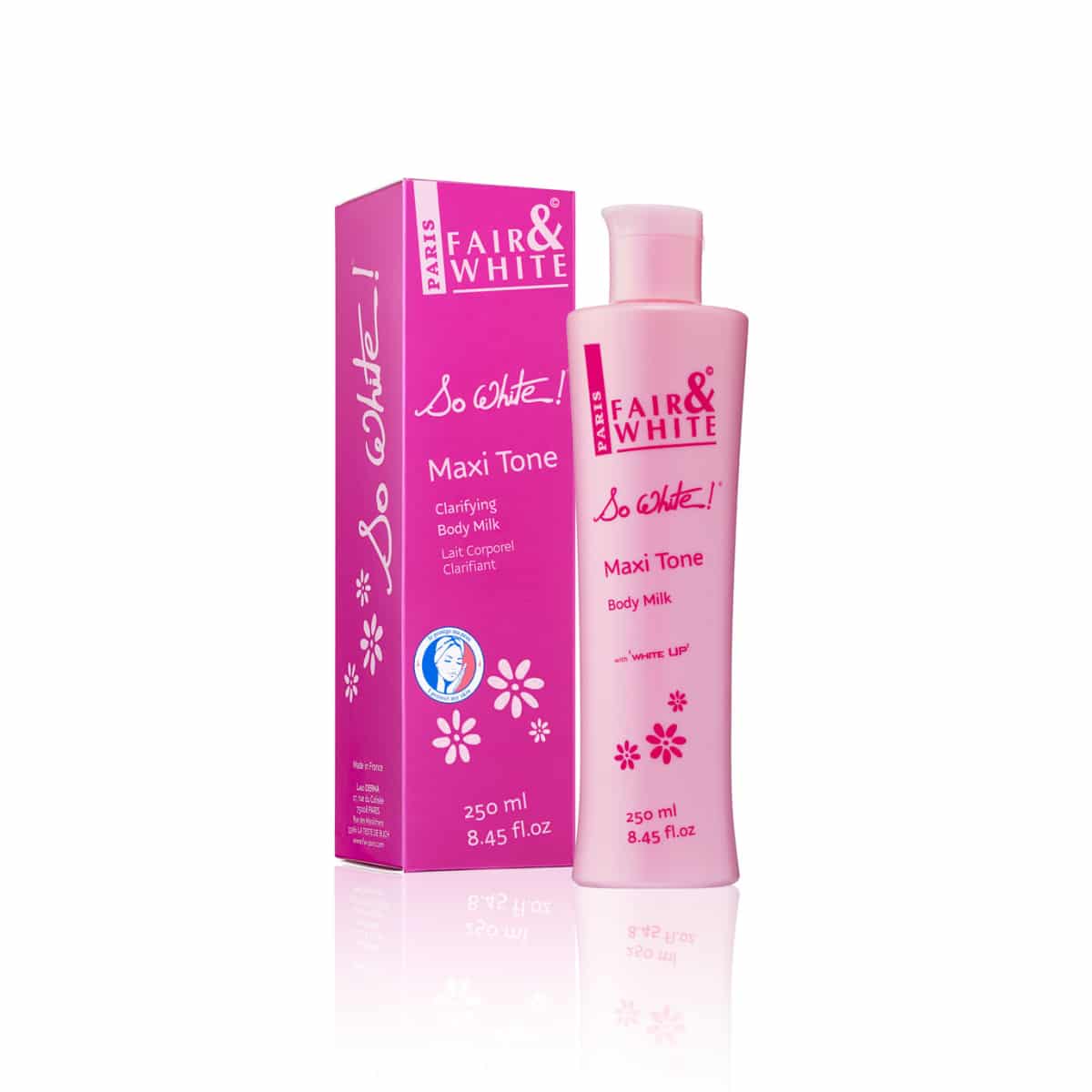 Fair And White Maxi Tone Clarifying Body Milk 250ml