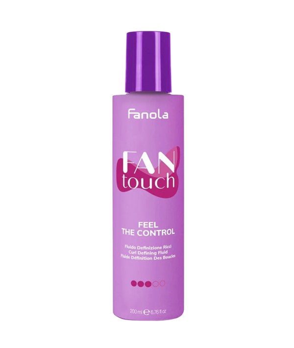 fanola Fan Touch Feel The Control Curl Defining Fluid