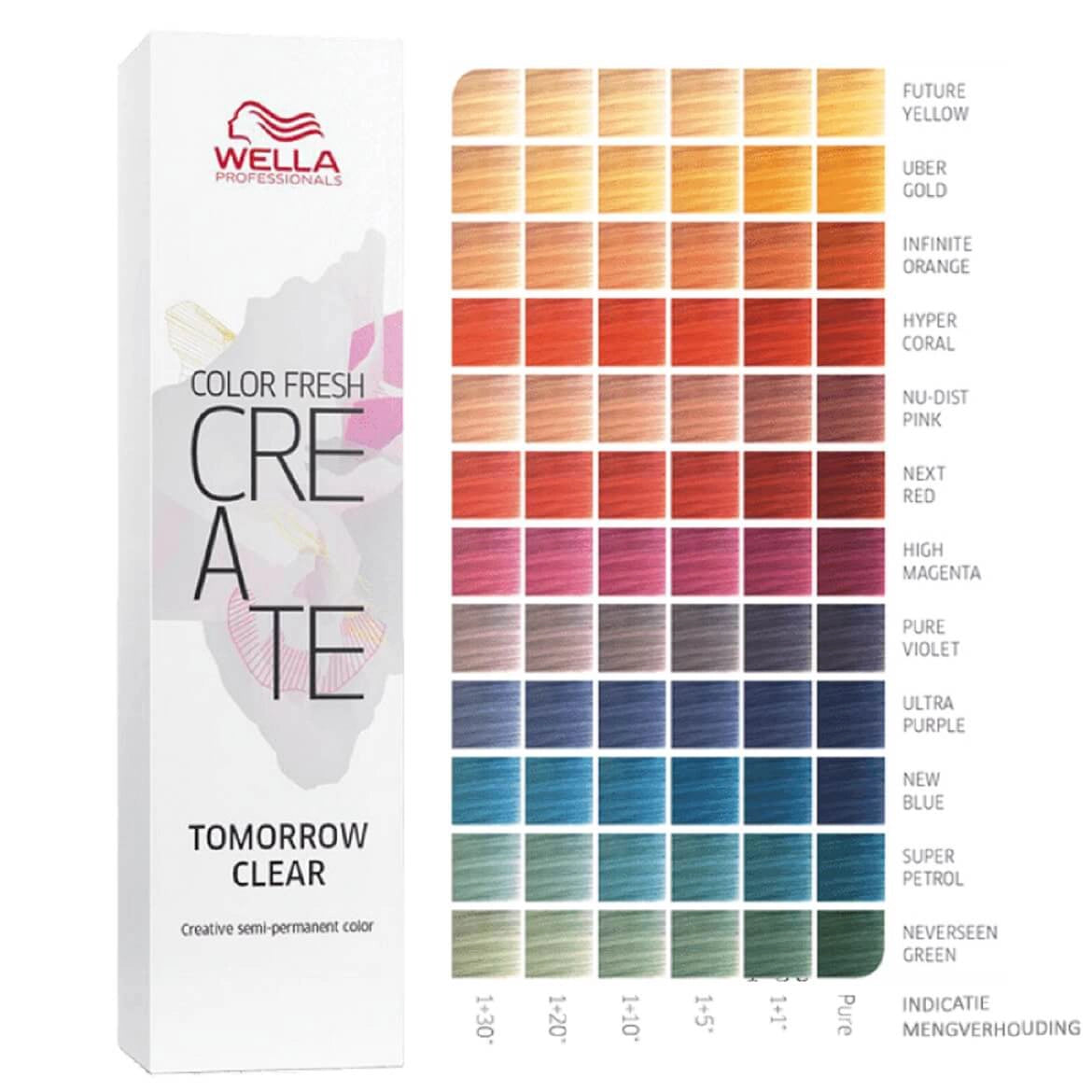 Wella Color Fresh Create Semi-Permanent Hair Color 60ml – Vibrant Shades