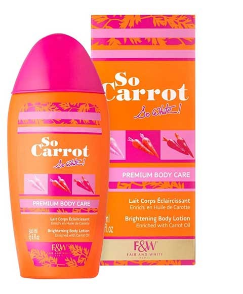 fair and white So Carrot Premium Body Lotion