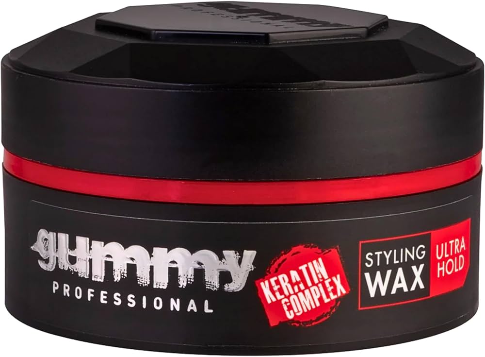 Gummy Hair Styling Wax Ultra Hold Keratin Complex 150ml