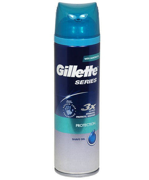 GILLETTE Series Protection Shave Gel With Almond Oil