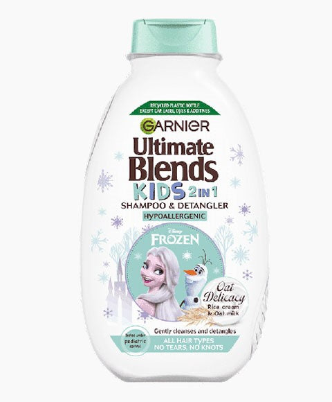 Garnier Ultimate Blends Kids 2In 1 Oat Delicacy Shampoo And Detangler