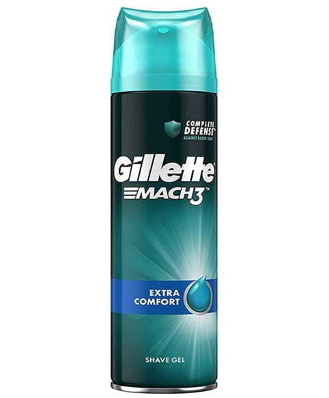 GILLETTE Mach 3 Shave Gel For Close And Fresh Shave