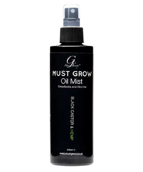 GS Hair Beauty Must Grow Black Castor And Hemp Oil Mist