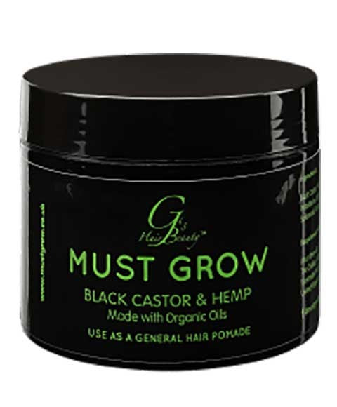 GS Hair Beauty Must Grow Black Castor And Hemp Hair Pomade