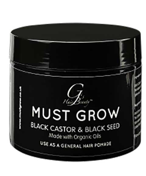 GS Hair Beauty Must Grow Black Castor And Black Seed Pomade