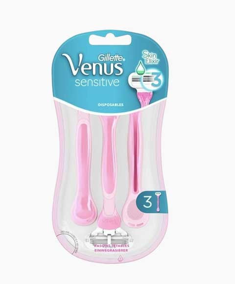 GILLETTE Venus Sensitive 3 Razors Pack