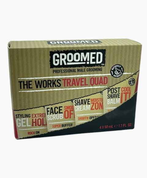 Groomed The Works Travel Quad