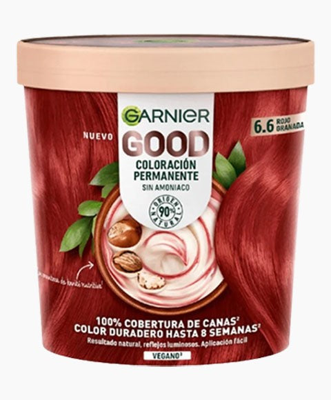 Garnier  Good Permanent Hair Colour 6.6 Pomegranate Red