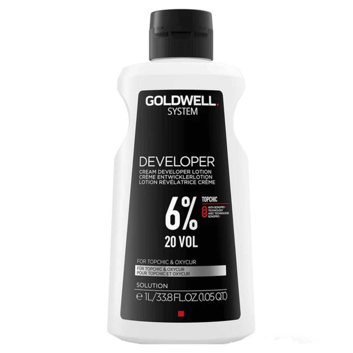 Goldwell Topchic System Lotion Developer Peroxide 2% , 6% & 12% 1000ml