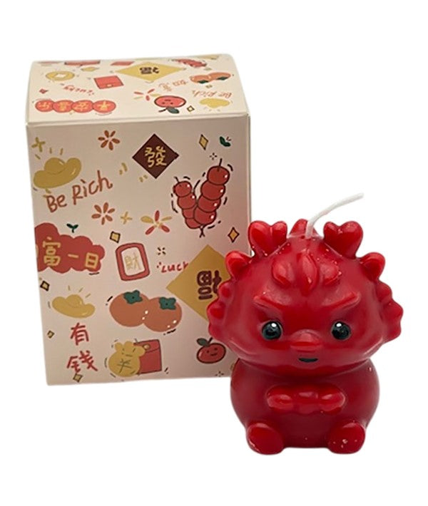 Good Luck Chinese Dragon Shaped Scented Candle