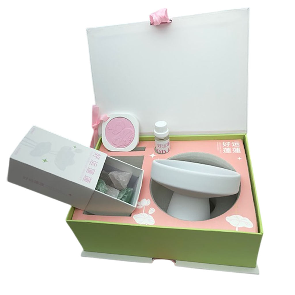 GOOD LUCK Lotus Crystal Fragrance Gift Set