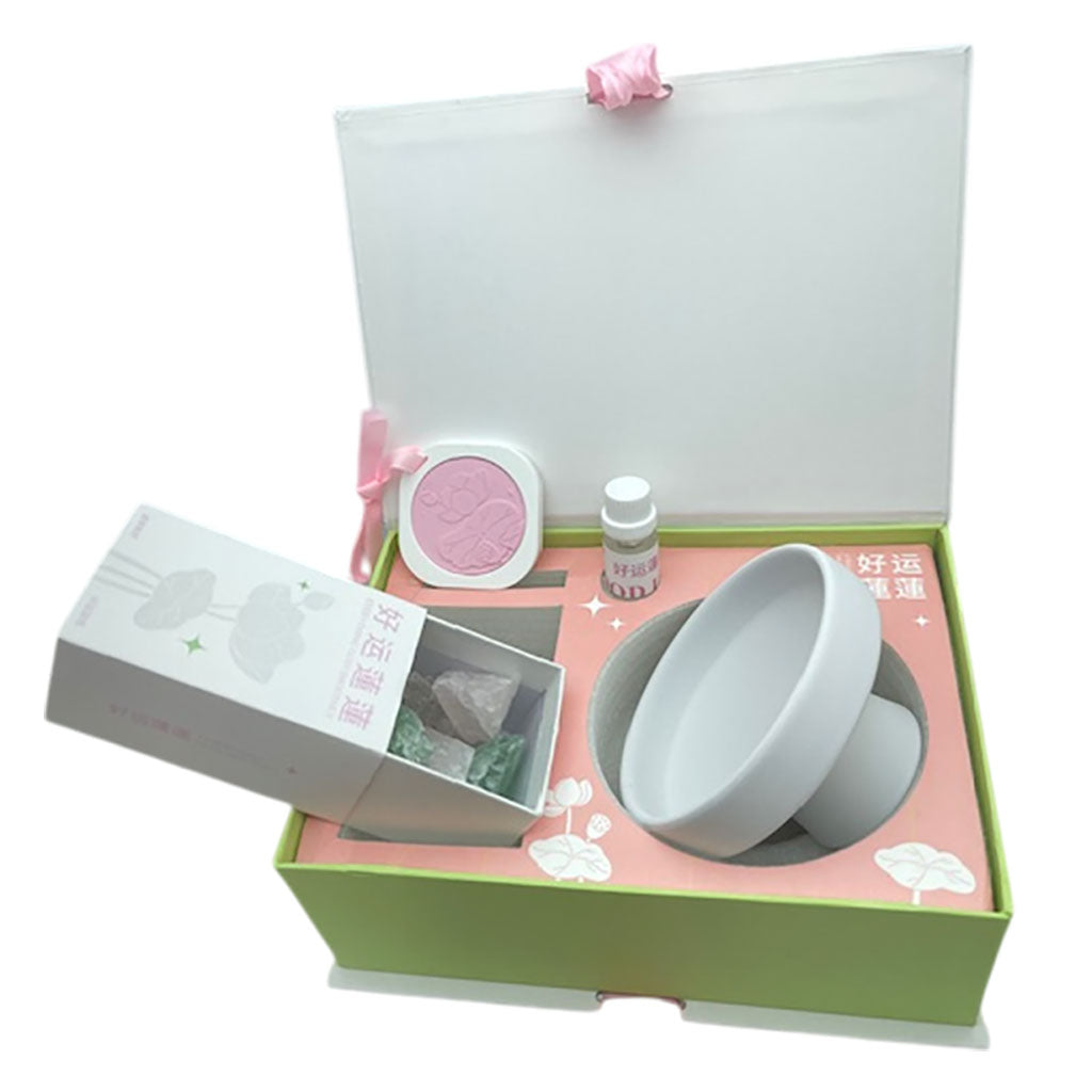 GOOD LUCK Lotus Crystal Fragrance Gift Set