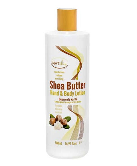 Haz Beauty Nat Skin Shea Butter Hand And Body Lotion
