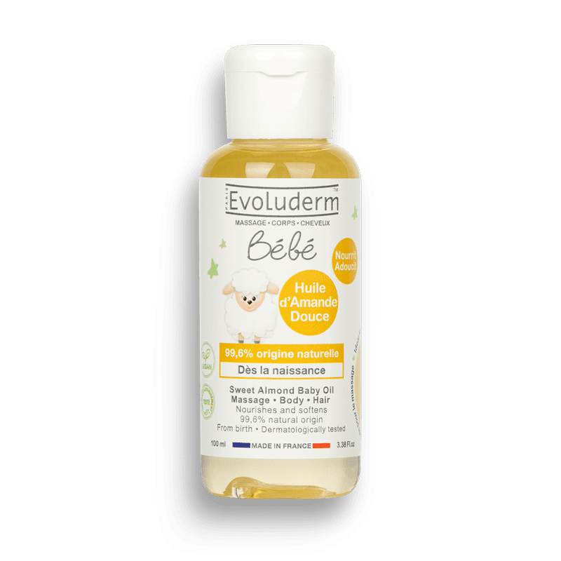 Evoluderm Bebe Sweet Almond Baby Oil 100ml