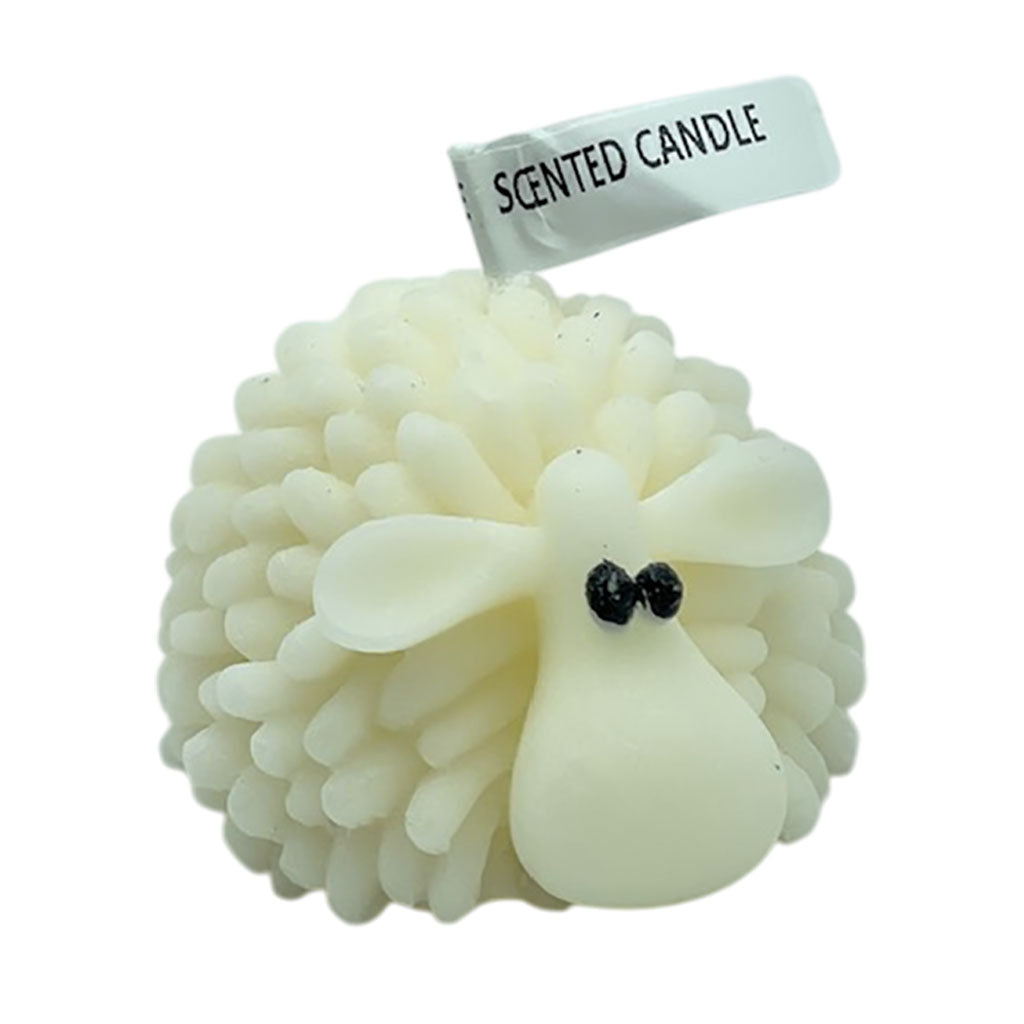 GOOD LUCK Handmade Sheep Shape Natural Soywax Scented Candle