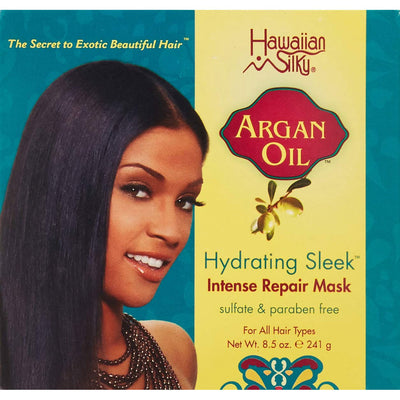 Hawaiian Silky Hydrating Sleek Argan Oil Repair Mask 241g