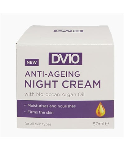 Derma V10 Innovations Anti Ageing Day Cream Moroccan Argan Oil 50ml