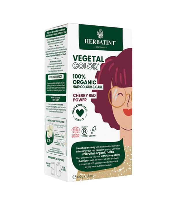 Herbatint - Vegetal Organic Hair Color Cherry Red Power