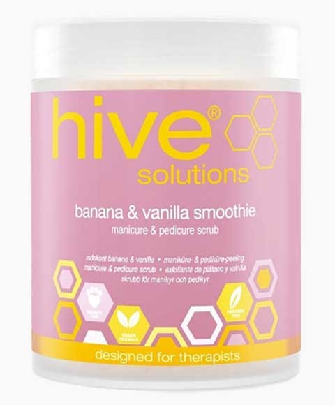 Hive  Banana Vanilla Smoothie Manicure And Pedicure Scrub