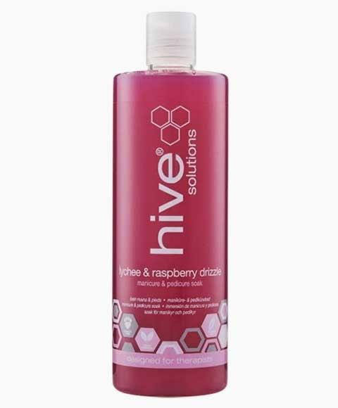 Hive  Lychee Raspberry Drizzle Manicure And Pedicure Soak