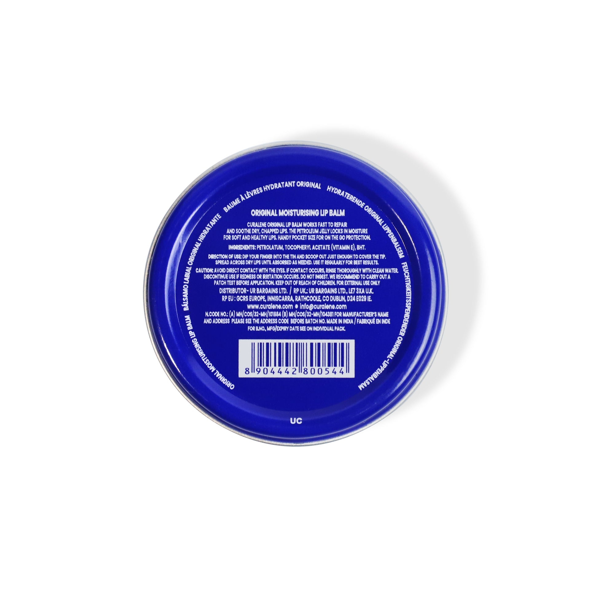 Curalene Original Lip Care Moisturising Lip Balm 17g