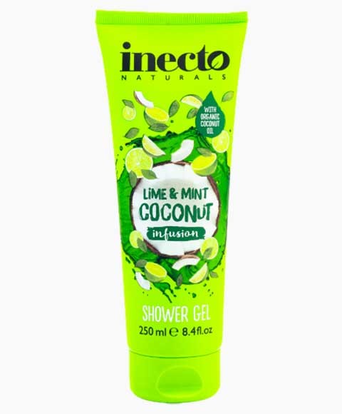 inecto Lime And Mint Coconut Infusion Shower Gel
