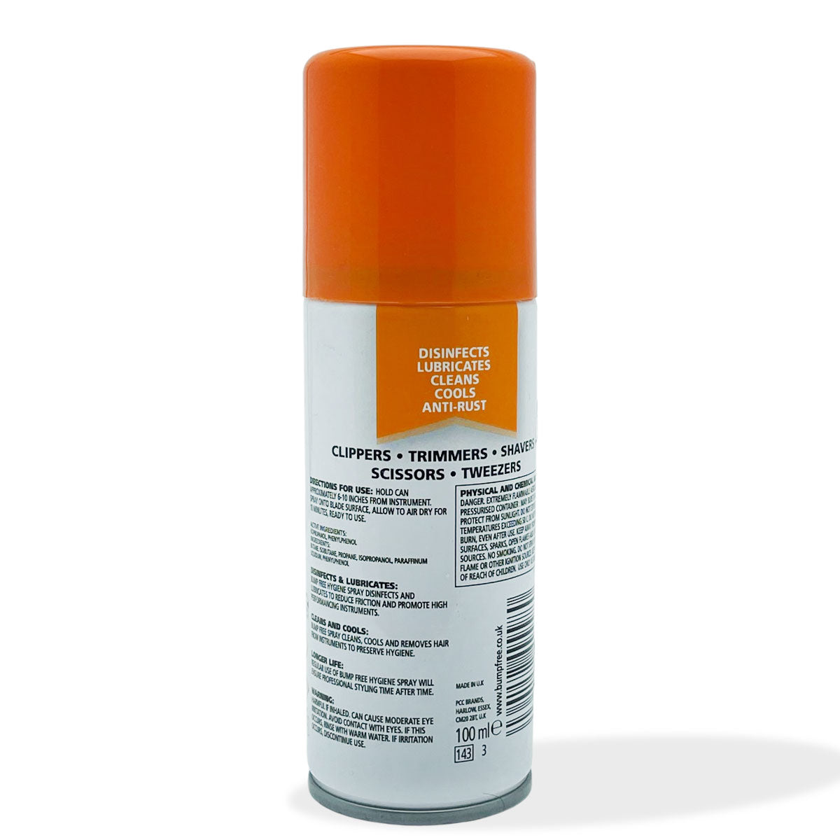 Bump Free Hygienic Clipper Spray 100ml / 500ml
