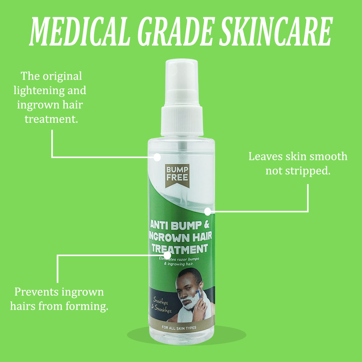 Bump Free Anti Bump And Ingrown Hair Treatment 100ml
