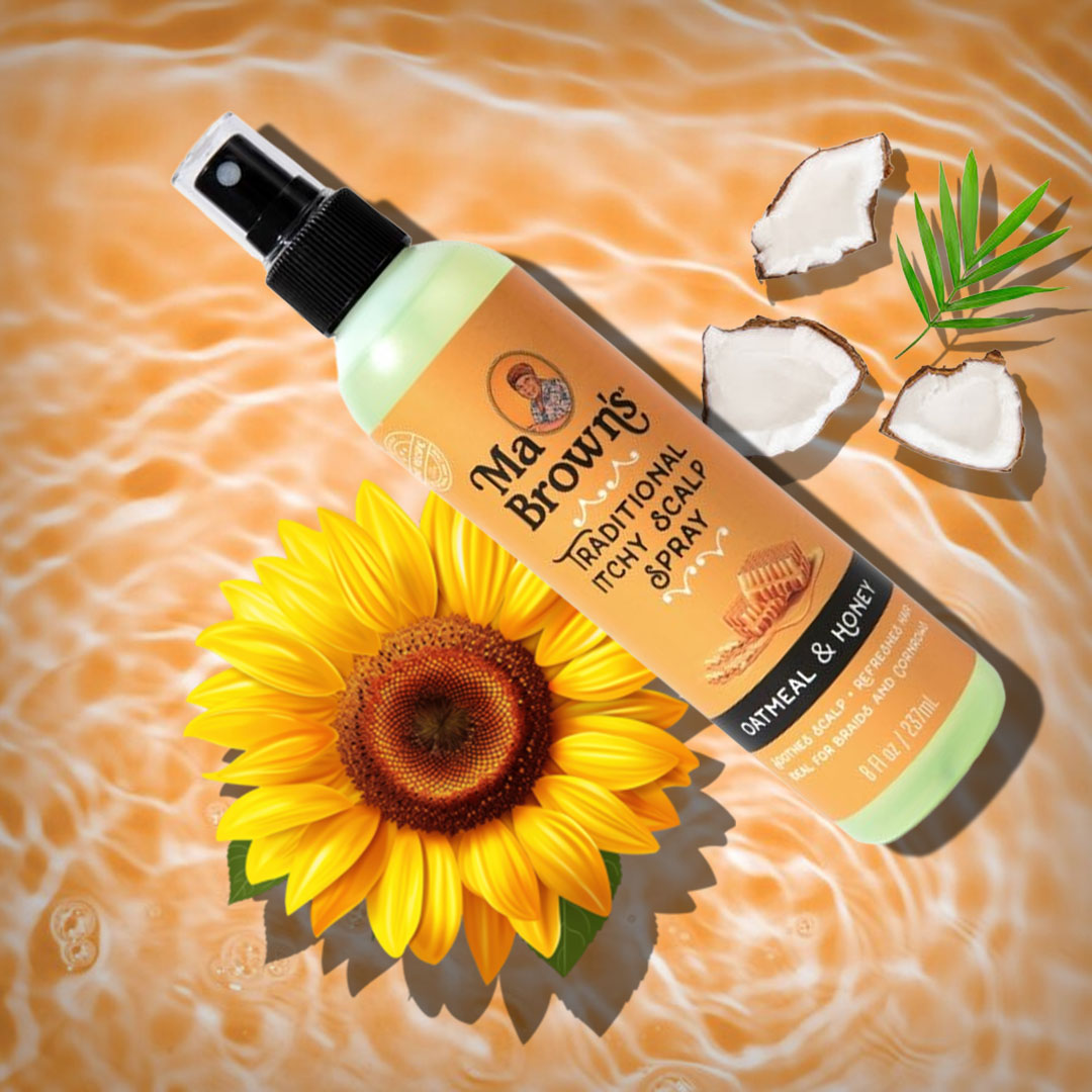 Ma Browns Traditional Itchy Scalp Spray With Oatmeal And Honey - 237ml
