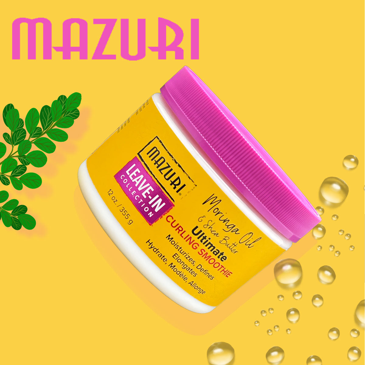 Mazuri Leave In Collection Ultimate Curling Smoothie 355g